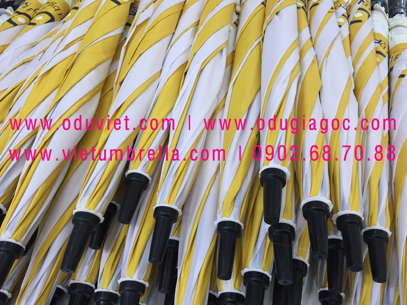 xưởng sản xuất ô dù cầm tay in logo quảng cáo